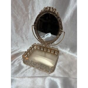 Bath & Body Works Limited Edition Bridgerton Tilting Mirror Vanity Tray